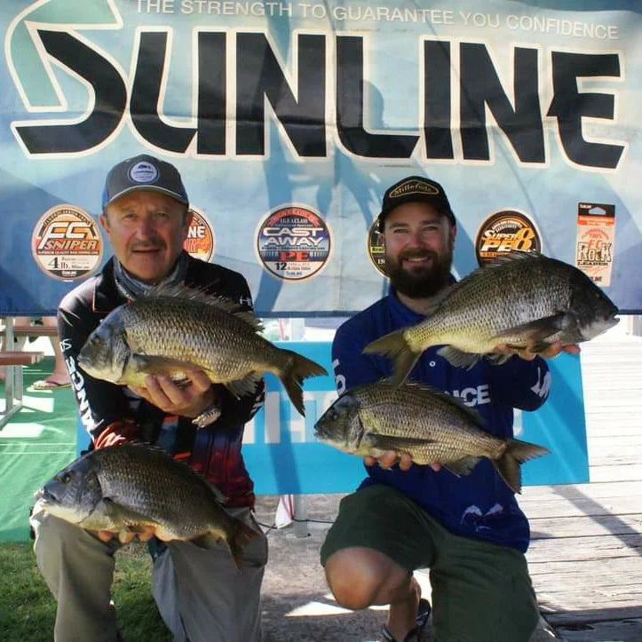 Congratulations to Pauk Malov and Alex Franchuk on their record breaking tournament bag! 10/10 limit for 13.78kg. All fish fell for the Black/Gold and Black/Blue OG mussel vibe